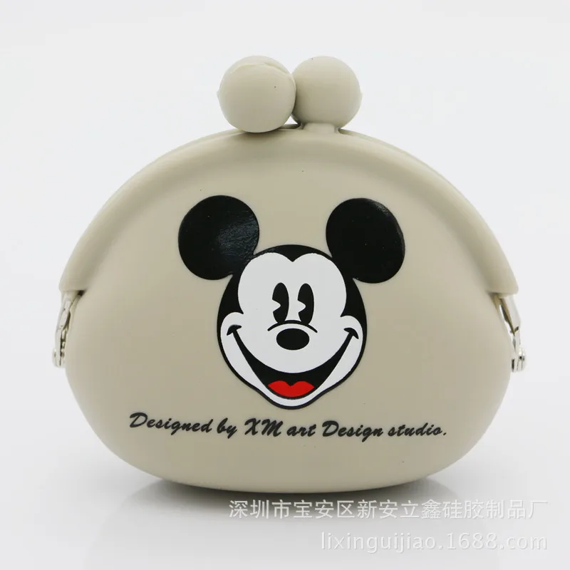 Детский мультяшный Кошелек для монет Disney Princess сумка гарнитуры с Микки Маусом