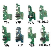 usb charging connector board with microphone mobile phone parts for huawei y9s y6p y8p y7p y6s p40 lite 5g p40 lite e y7a