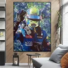 Картина Легенда мотоциклиста, чемпион, Классическая Гоночная машина, искусство на стену для домашнего декора, картина для гостиной