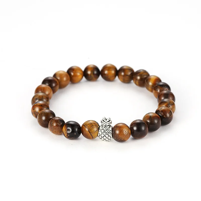 2019 Модные мужские ювелирные изделия из натурального камня очаровательные