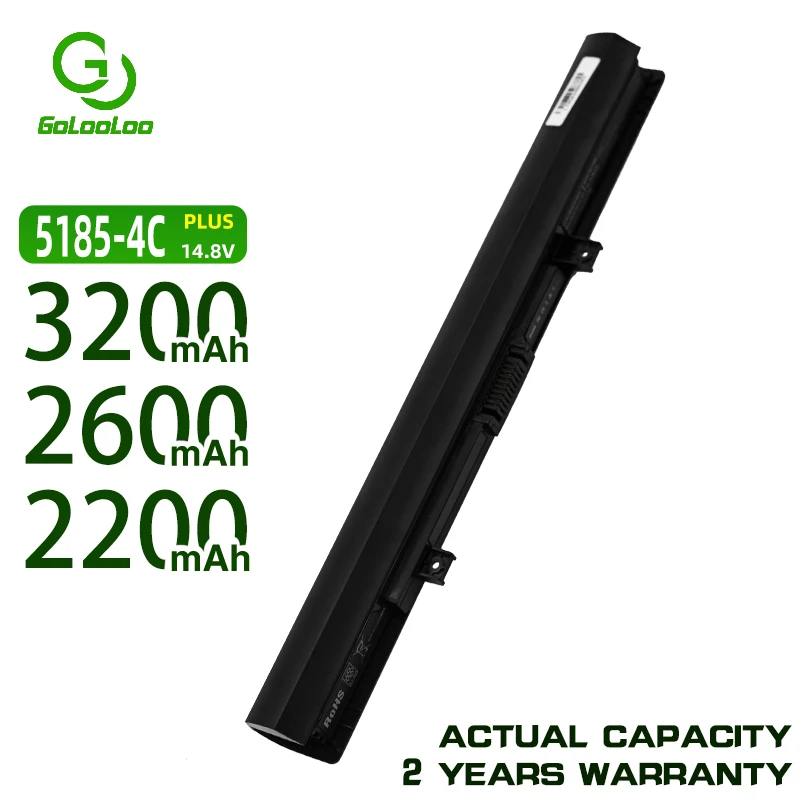 

Golooloo PA5185U PA5185U-1BRS Laptop Battery For Toshiba Satellite L50-B C55-B5200 C50-B-14D L55-B5267 C50-B-17K C55-A-1D5