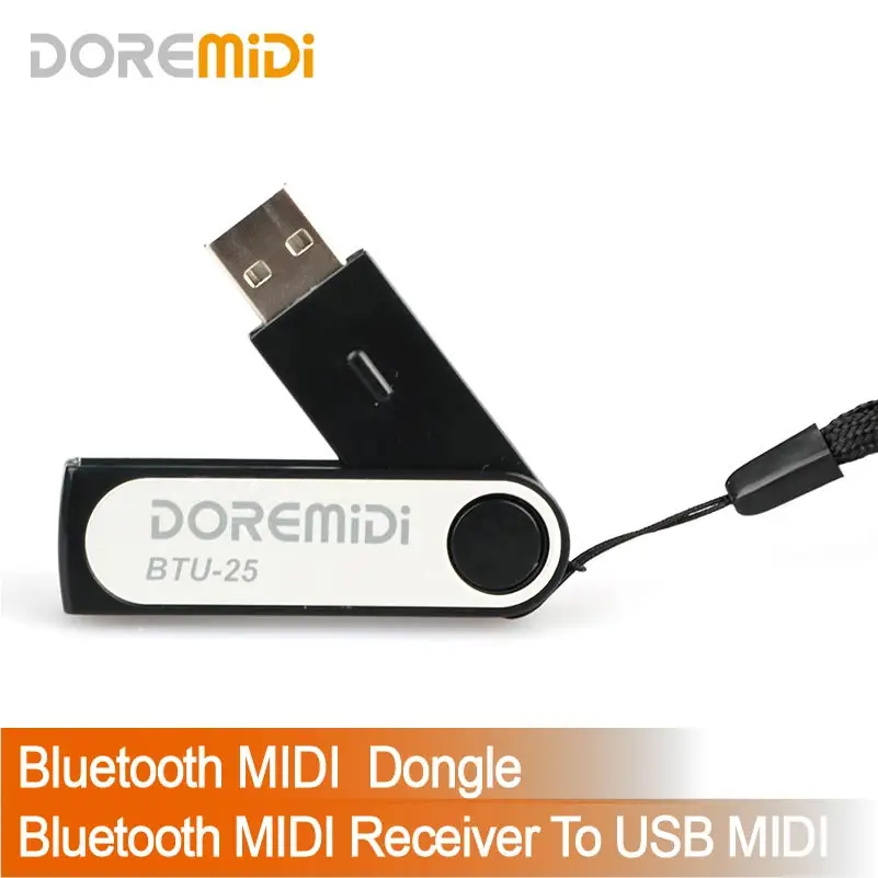 DOREMiDi Bluetooth миди приемник донгл BLE фотография | Электроника