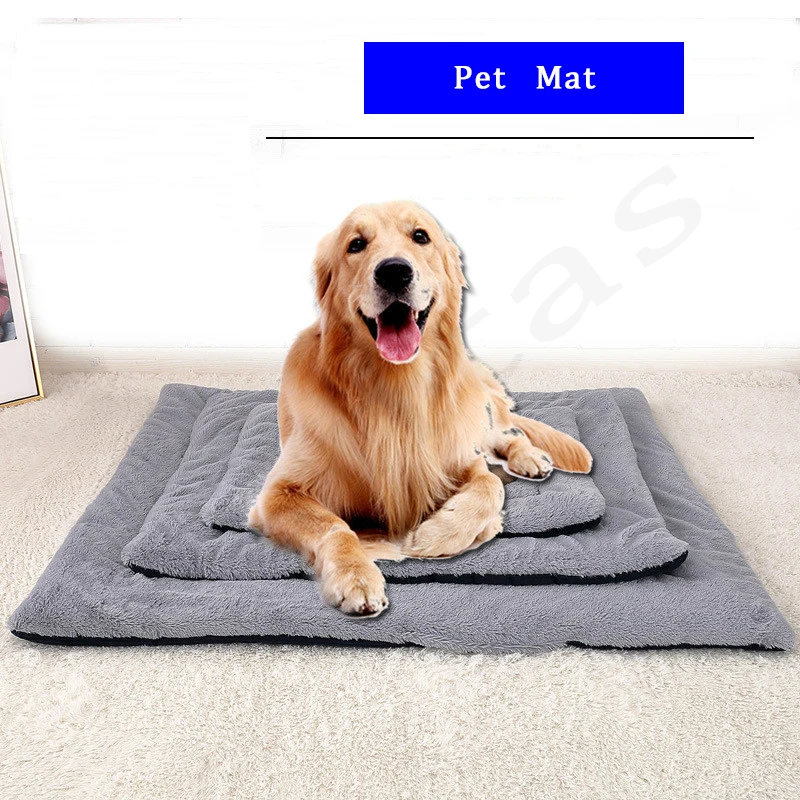 Коврик для домашних животных очень толстое теплое одеяло собак зимний коврик