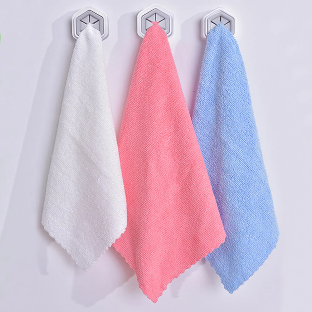 2 шт./компл. самоклеющиеся зажимы для полотенец Держатель посуды вешалка крючок