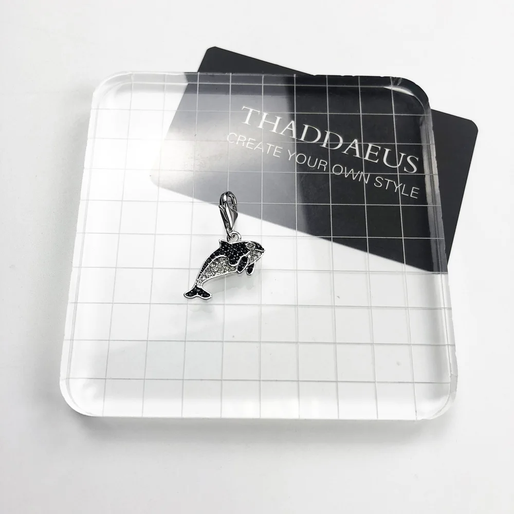 Подвеска в форме Косатка Кита 2019 Фирменная Новинка Европы Стиль украшения для
