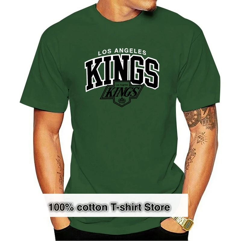 

Рубашка Mitchell & Ness с изображением традиционной команды LA Kings, серого цвета