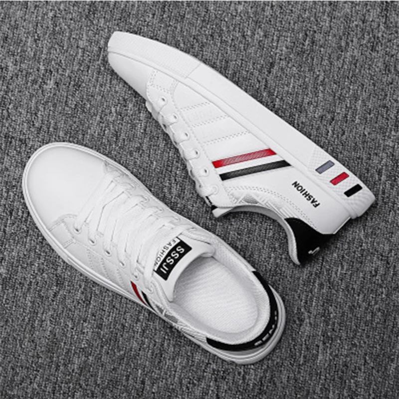 

Spring Autumn White Shoes Men Shoes Men's Casual Shoes Fashion Sneakers Street Cool Man Flat Shoes Footwear Zapatos De Hombre