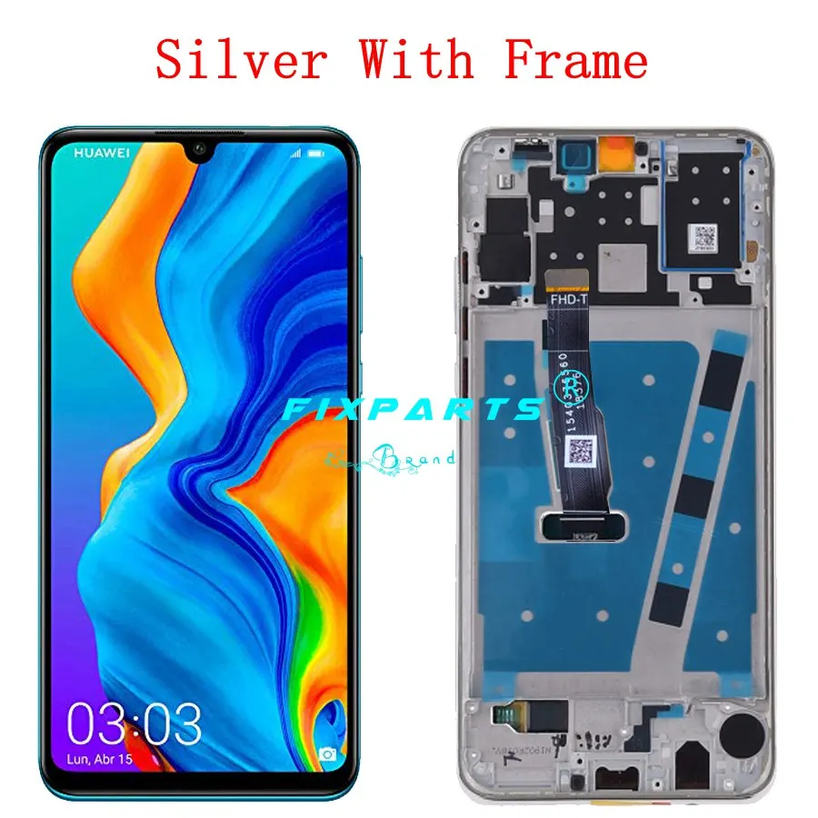 Оригинальный дисплей для HUAWEI P30 Lite ЖК сенсорный экран дигитайзер Замена Huawei Nova 4E