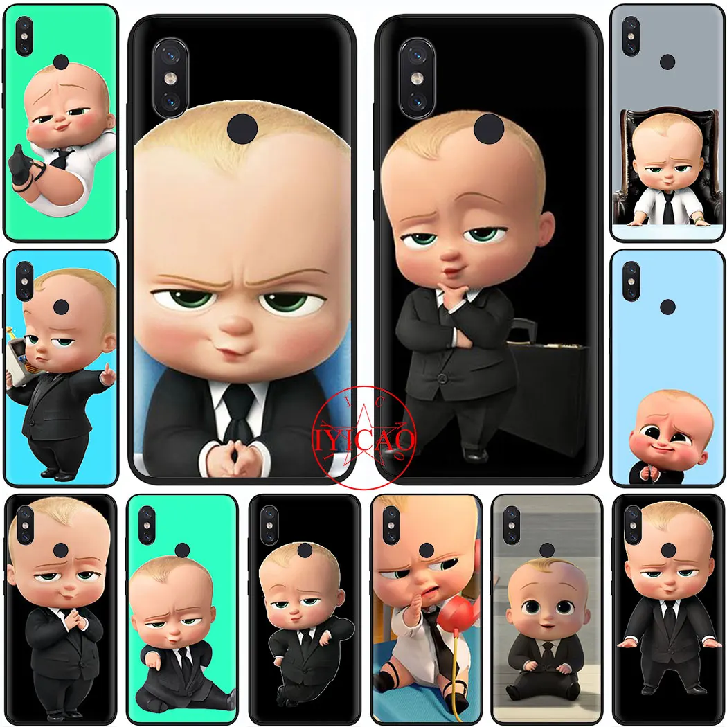The Boss Baby Мягкий силиконовый чехол для телефона Redmi Note 4X 5A Prime 6 7 8 Pro 8T|Чехлы-накладки|