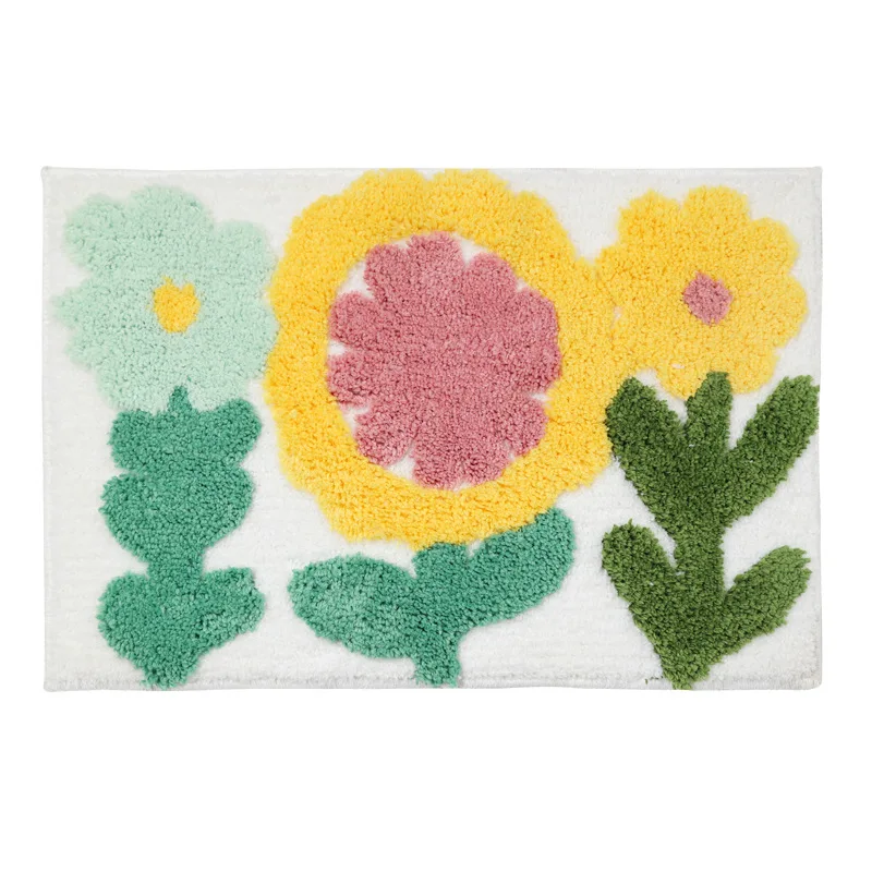 Домашний пасторальный коврик для дверей ручной работы настенное покрывало