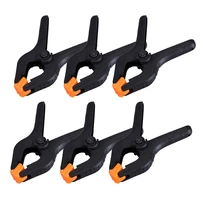 48pcs 2inch spring clamps diy woodworking tools plastic nylon clamps for woodworking spring clip photo studio background