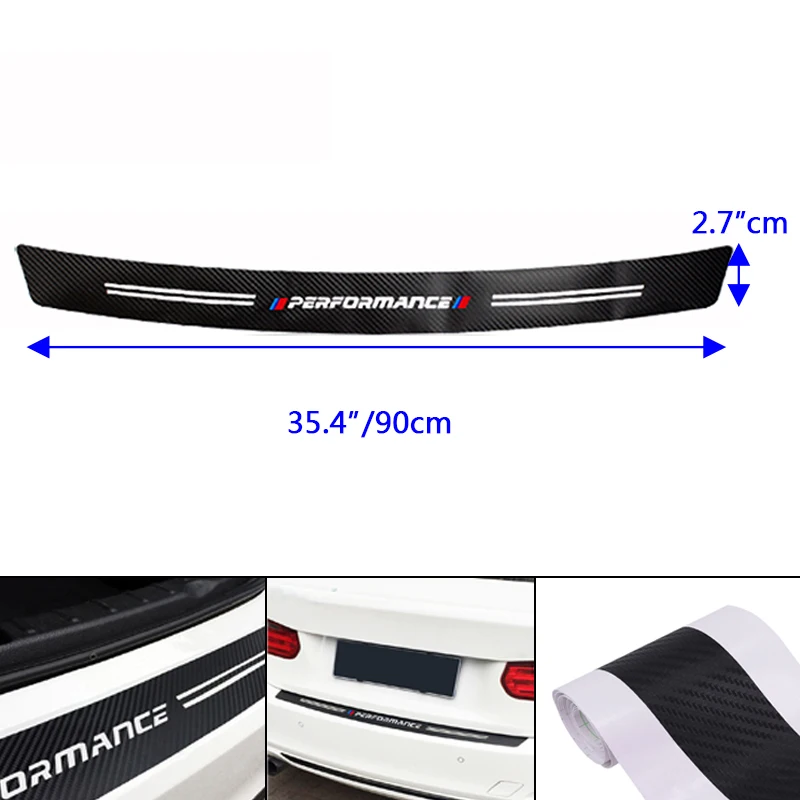 Углеродное волокно для багажника 34 5 &quot декоративная наклейка на бампер/обшивка