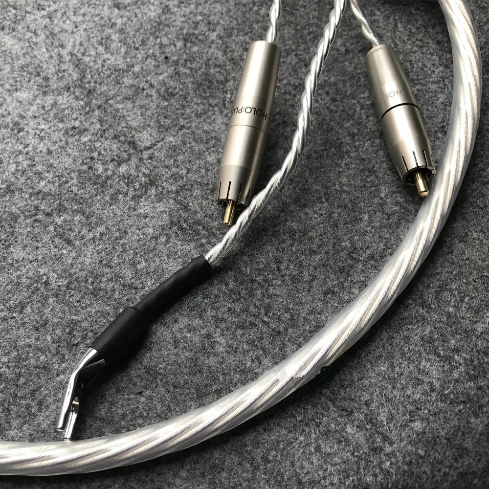 

Odin 2 Серебряный превосходный справочный телефонный кабель RCA соединительный аудиокабель с заземляющим проводом
