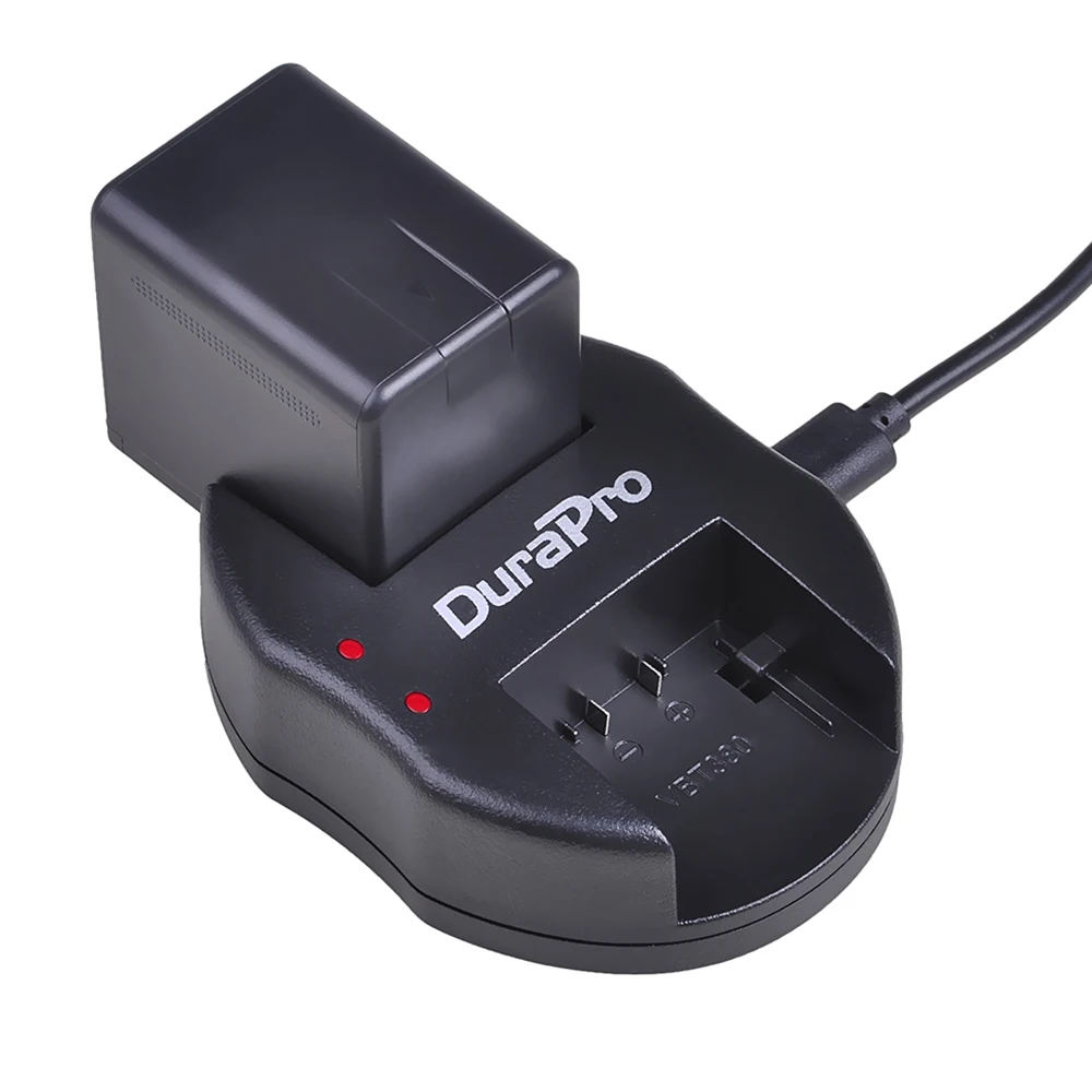 

1pc VW-VBT190 VW VBT190 VBT380 Rechargeable Battery + USB Charger for Panasonic HC-V180GK,HC-WX970GK,HC-V800GK,HC-W580GK,VX11GK