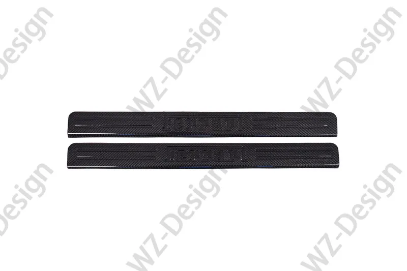 Автомобильные аксессуары сухой порог из углеродного волокна подходит для 2015-2019