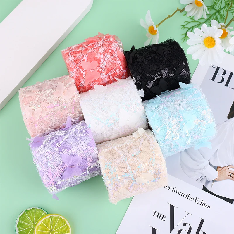 10 ярдов/рулон декоративная органза 8 см | Дом и сад