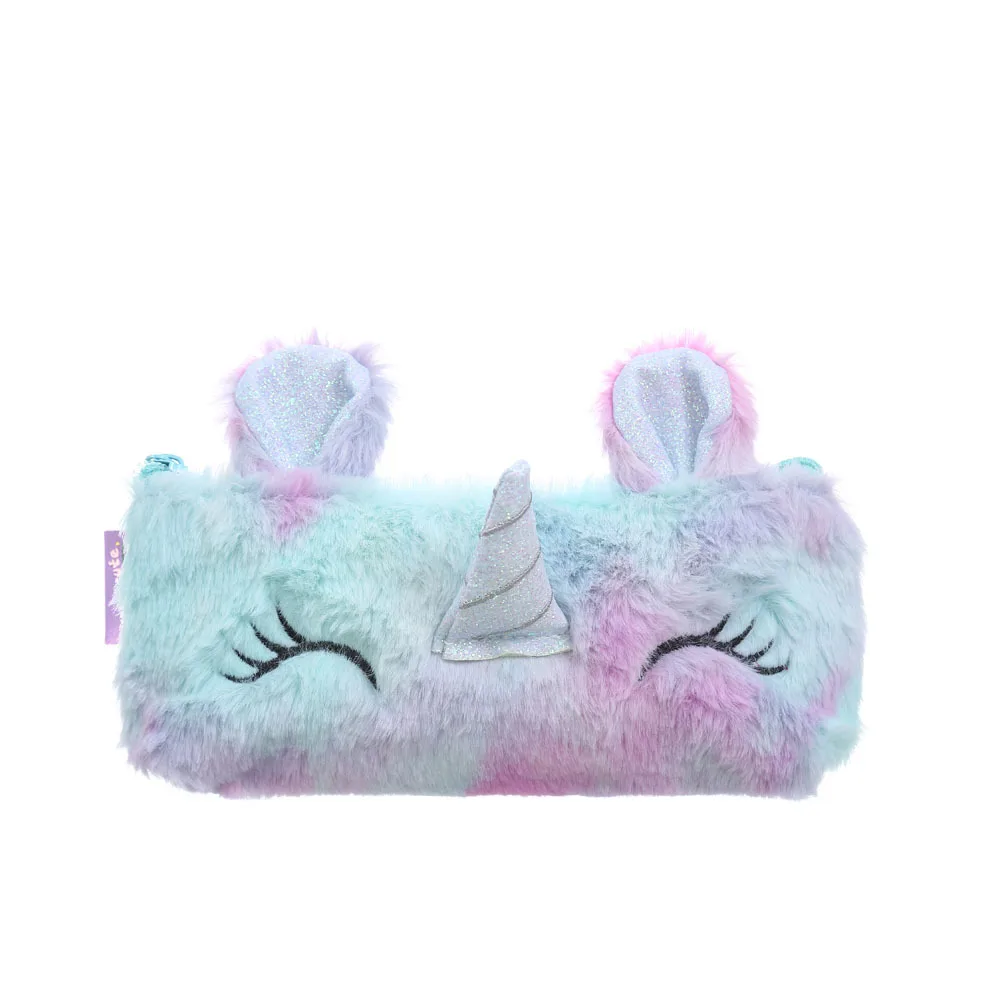 Плюшевый чехол карандаш с единорогом estojo escolar Kawaii trousse scolaire stylo пенал|Пеналы| |