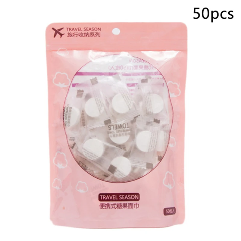 

10-50 шт., одноразовые мини-салфетки в виде капсул