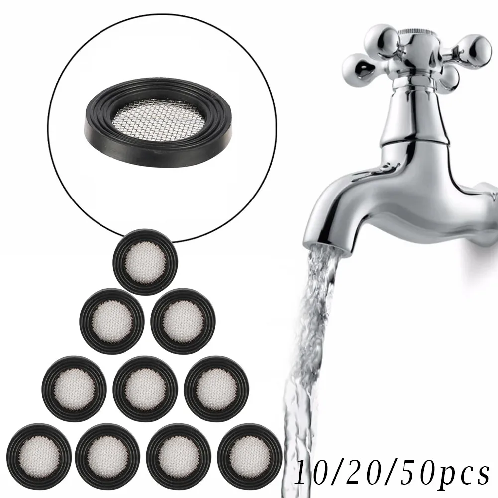 

10/20/50PC G3/4 Seal O-Ring Hose Pipe Mesh Gasket Shower Filter Rubber Washer For Bathroom Shower Tap Accessories