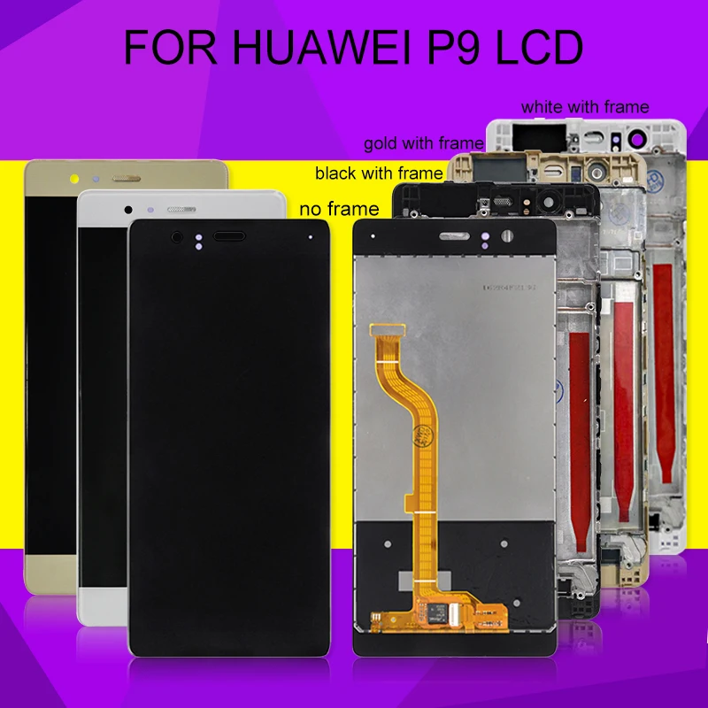 HH 5 2 `` P9 экран дисплея для Huawei ЖК дисплей с сенсорным экраном дигитайзер в сборе VNS