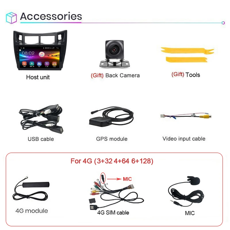 COHO For TOYOTA Yaris 2008 Gps Navigation Stereo Multimedia Radio Car Android 10.0 8-Core 6+128G | Автомобили и мотоциклы