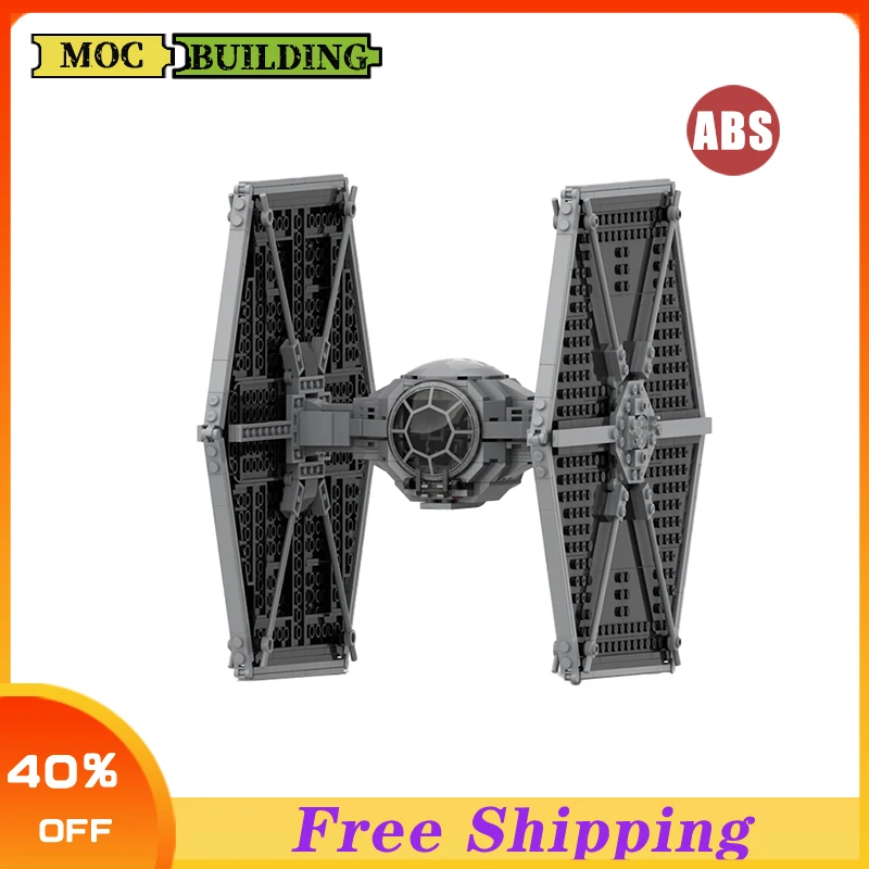 

Movie Idea Starcraft Battle MOCBlocks Imperial Star Destroyer Alien Spacecraft Tie Fighter Children Building Blocks Toy Kid Gift
