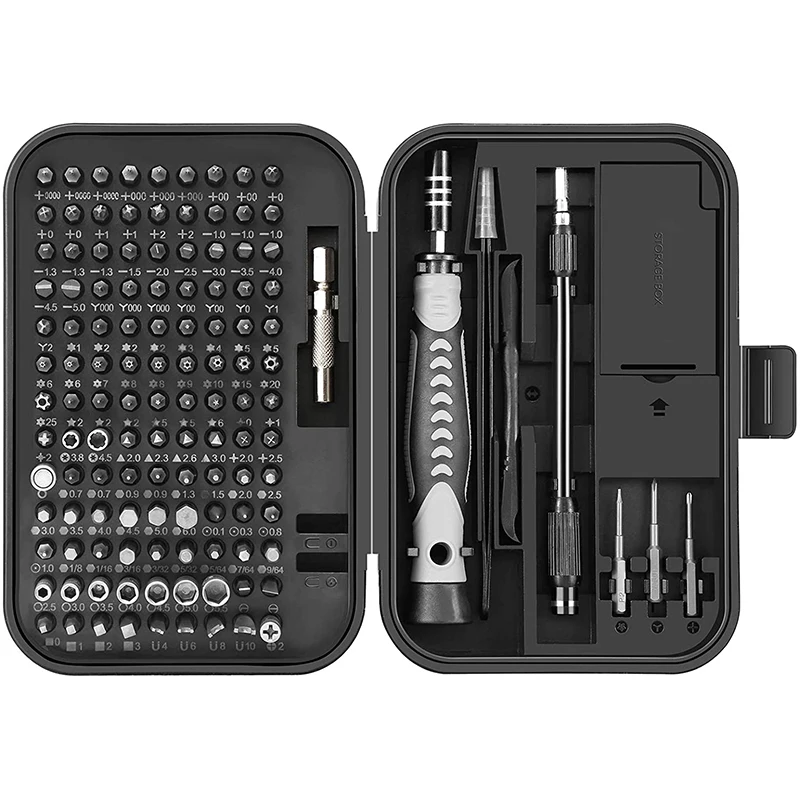 

Precision Screwdriver Set 130 in 1 with 120 Repair Tool Kit Upgrade Magnetic Screwdriver Mobile Phone Glasses Manual Repair Tool