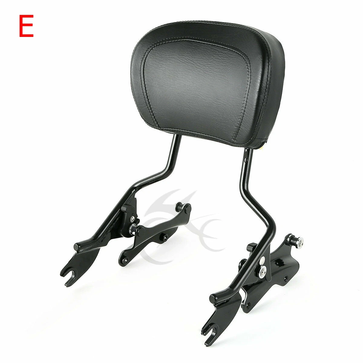 Мотоцикл Сисси Бар спинка багажная стойка док-комплект для Harley Touring Road King Road Glide Street Glide
