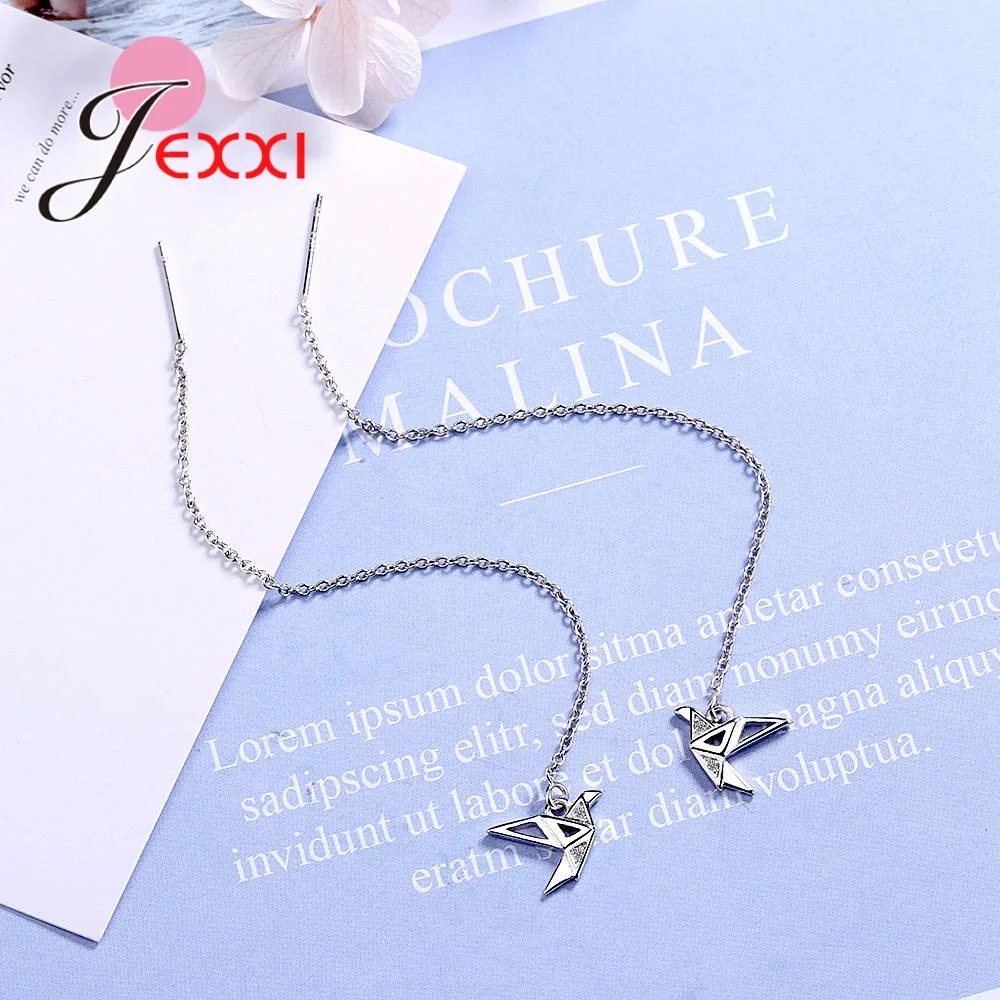 Женские летние серьги подвески с кисточками из серебра 925 пробы|Серьги-подвески| |