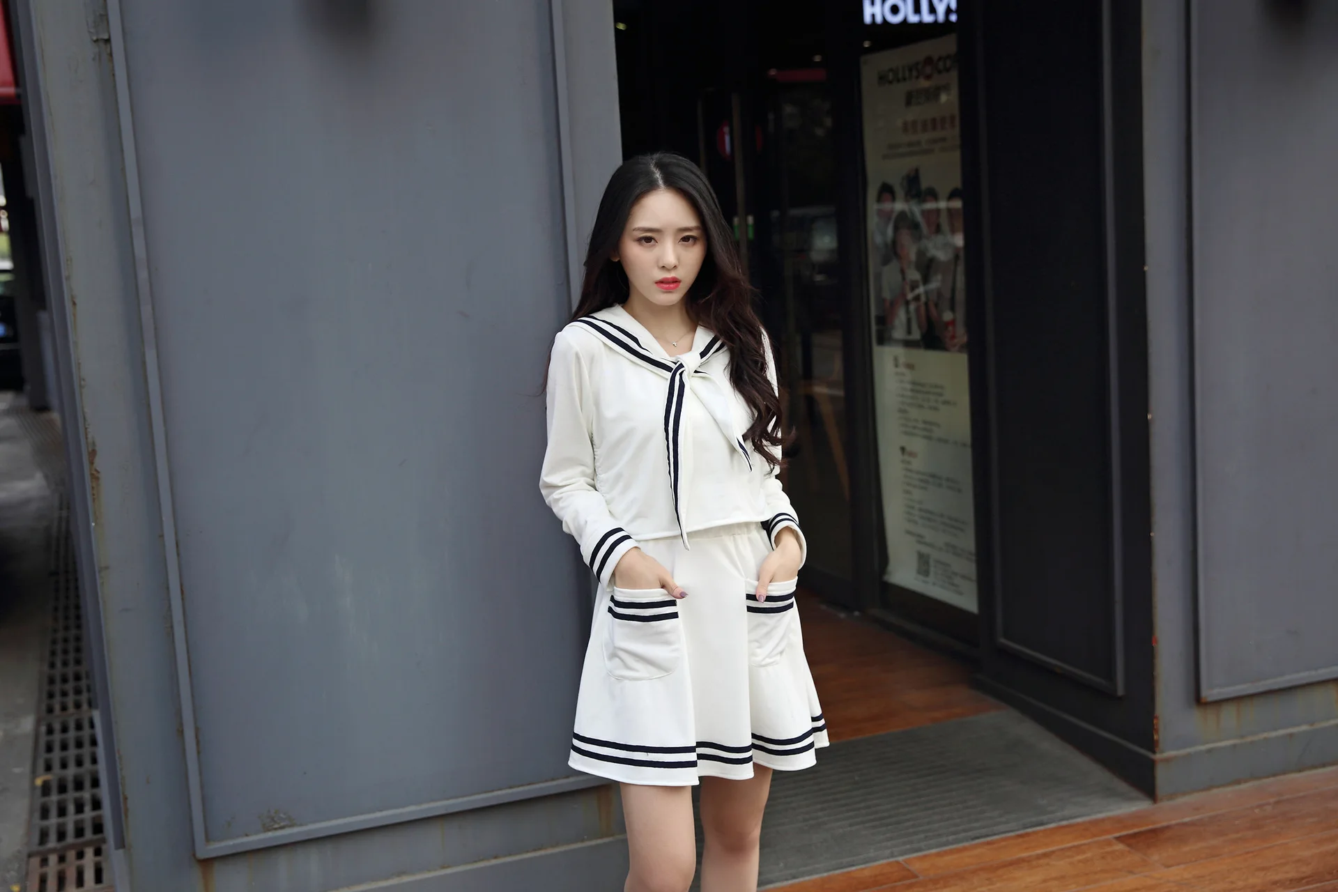 Униформа Jk в японском и южнокорейском стиле военно морской академии школьная