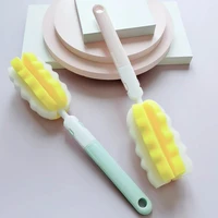 baby clean sponge child special bottle brush with long handle cleaning utensils water bottle thermos glass brush