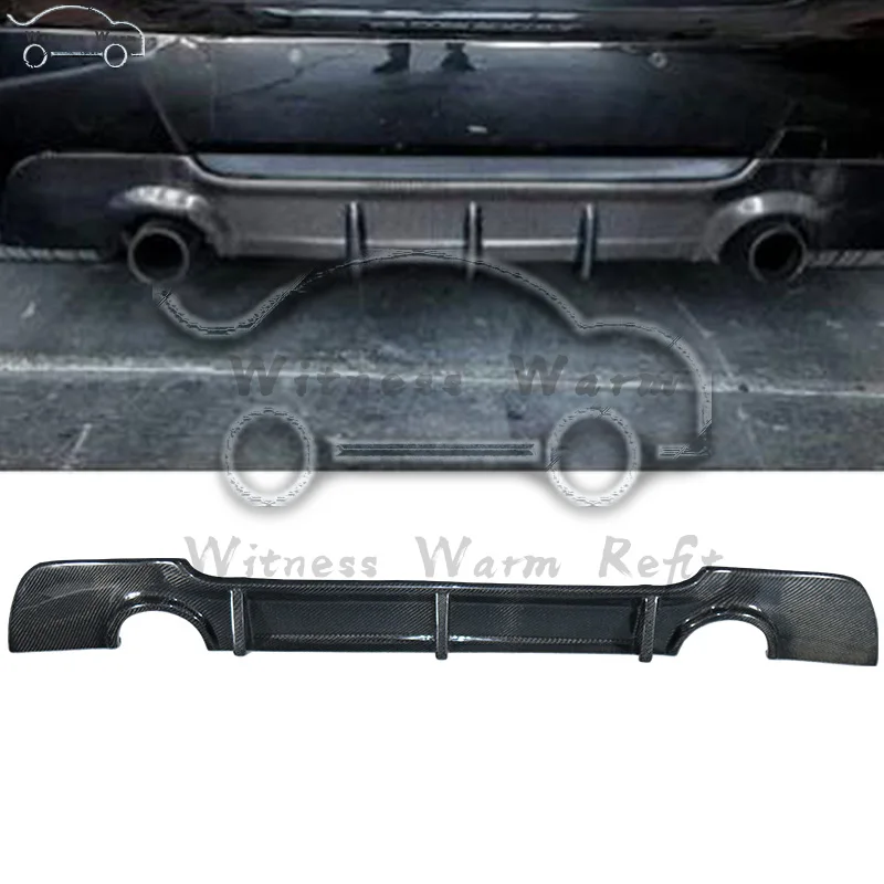 Автомобильный задний бампер из углеродного волокна диффузор спойлер для BMW 3