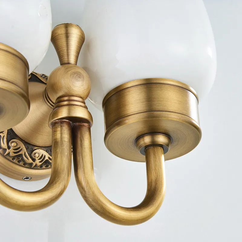 Античная латунь двойной стакан держатель держатели для чашек и стаканов зубная