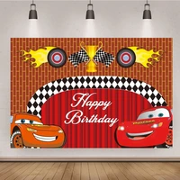 custom backdrops car theme children boys happy birthday party baby shower photography background for kids photo studio prop