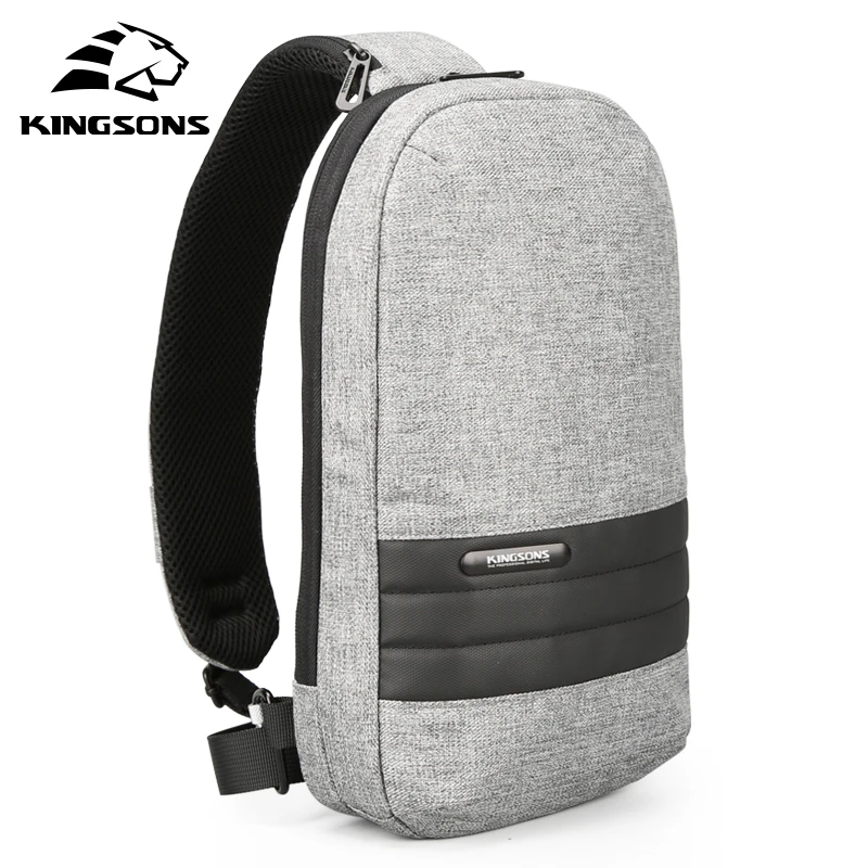 Kingsons KS3188w 10,1 дюймовый нагрудный рюкзак для мужчин и женщин, Повседневная сумка через плечо, рюкзак на одно плечо для отдыха и путешествий