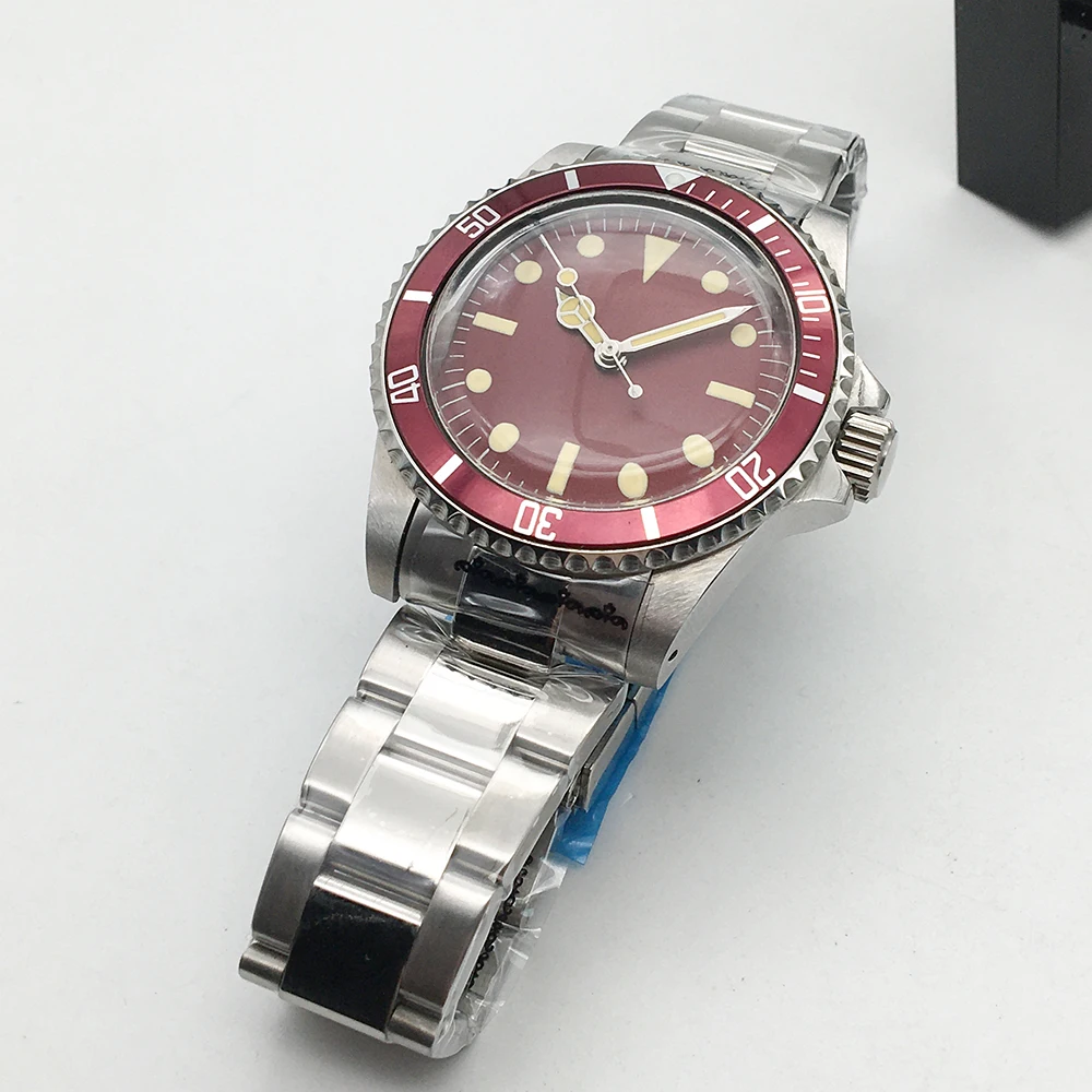 Винтажные часы Автоматическая техника модный Удобный мужской браслет из