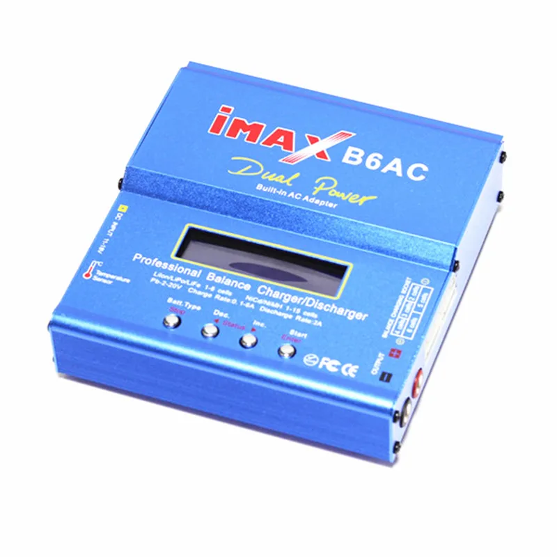 Балансирующее зарядное устройство 1S 3 7 V 6S 22 2 80W профессиональное iMAX B6 AC B6AC Lipo NiMH 3S