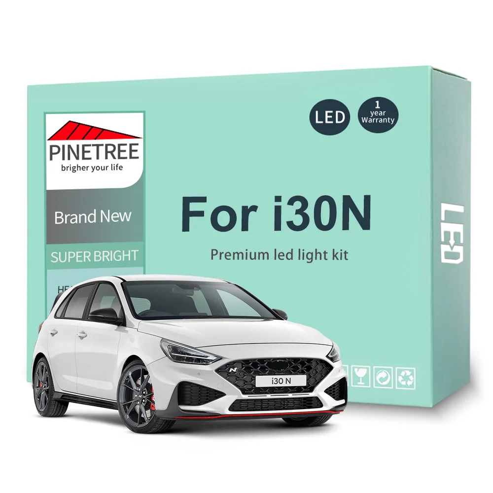 12 шт. светодиодные лампы для внутреннего освесветильник Hyundai i30N | Автомобили и