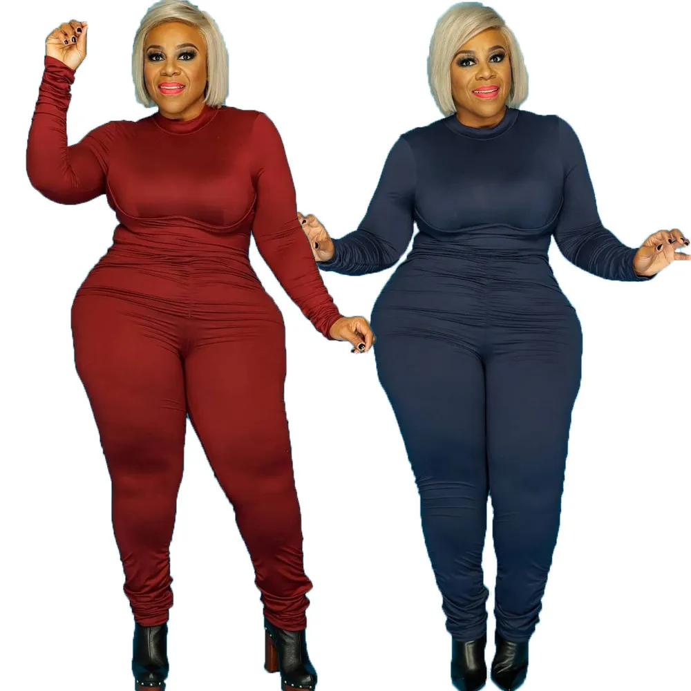 

Plus Size S-5XL African Fashion Women Solid Long Sleeve Maxi Dress Bodycon Dashiki Africa Bandage Club Jumpsuit Rompers Overalls