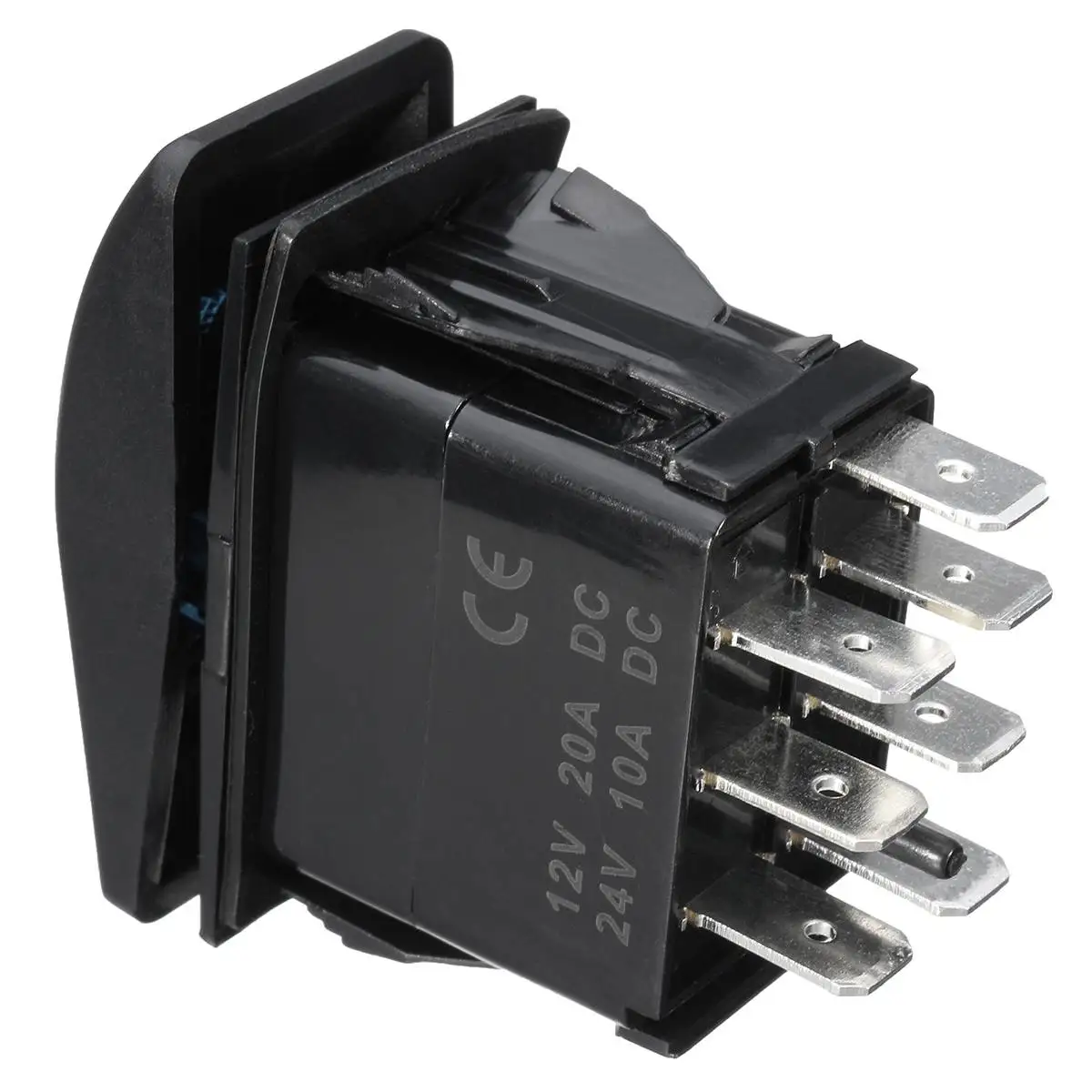 12v 24v светодиодный судовые переключатели 7 контактов DPDT ON-OFF-ON 2 Фары тумблер RV