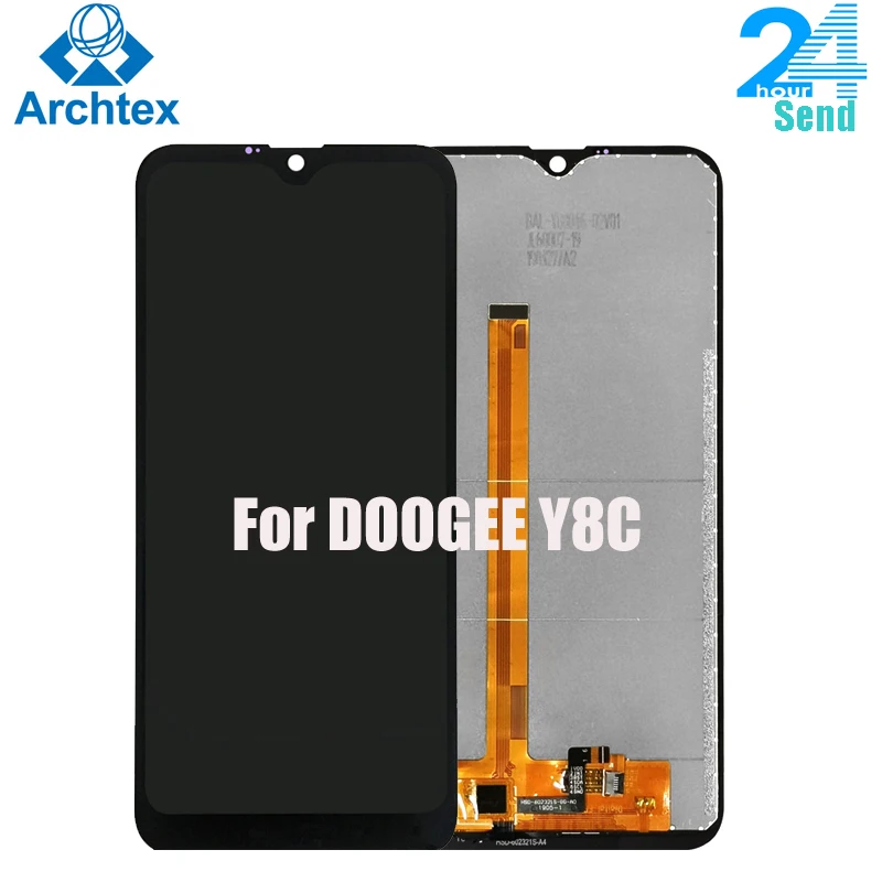 

For Original DOOGEE Y8C LCD Display + Touch Screen Digitizer Assembly Tools FHD 6.1" 600*1280P