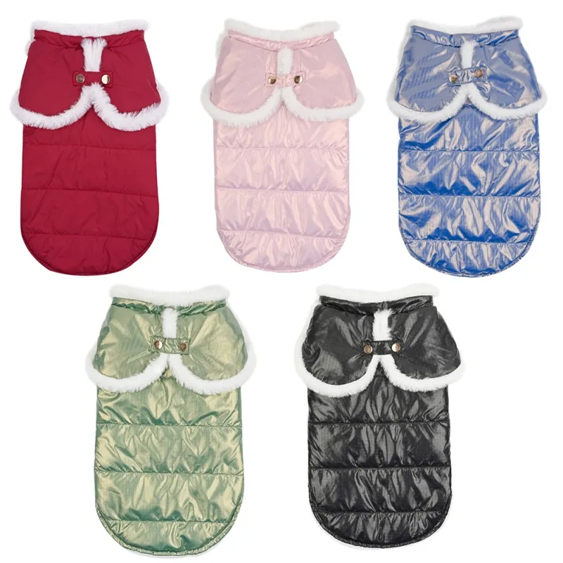 

Pet Dog Reflective Puppy Thickening Vest Jacket Coat Windproof Dogs Winter Warm Clothes Yorkshire Chihuahua Clothing