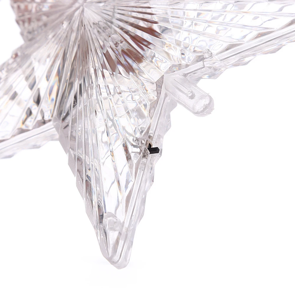 Светодиодная гирлянда с 5 звездами мерцающие гирлянды на батарейках