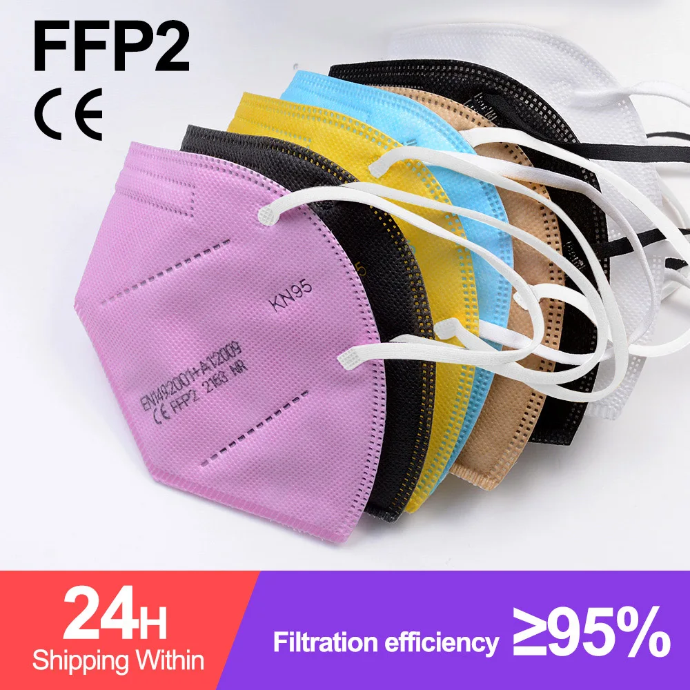 

Маска KN95 Mascarillas FFP2 CE FFP2mask Mascarilla KN95 многоразовая маска FFP2 Mondkapjes Mascherine FPP2 Maske FFP2kn95 маски