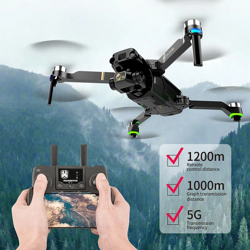 

New KAI1 Pro Drone 8K/4K Professional 3-Axis HD Camera GPS 5G Video transmission FPV Foldable Brushless Quadcopter Flight 1.2km