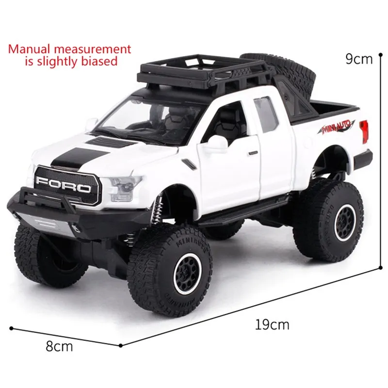 Ford статическое состояние автомобиля 1:32 модифицированный большой грузовик звук и