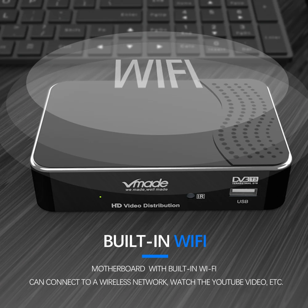 Цифровой ТВ-приемник DVB T2 8606 Россия Чешская Республика Встроенный Wi-Fi HD H.265/HEVC