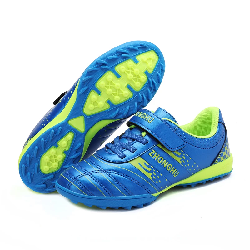 

Children's Outdoor Golf Sneakers Blue Red Boys Girls Golf Training Grass Sports Sneakers Breathable Golfing Footwear 801