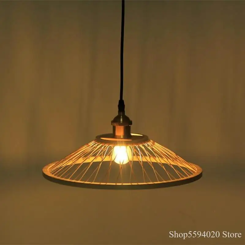 New Chinese Bamboo Restaurant Chandelier Living Room Bedroom Tea Bar Hanging Lamp Creative Southeast Asia Zen Led Lamps |
