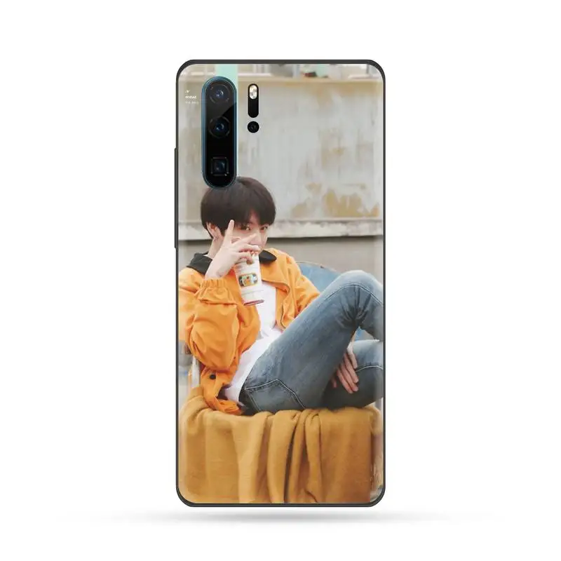 Корейский черный чехол для сотового телефона с изображением певицы команды euoria